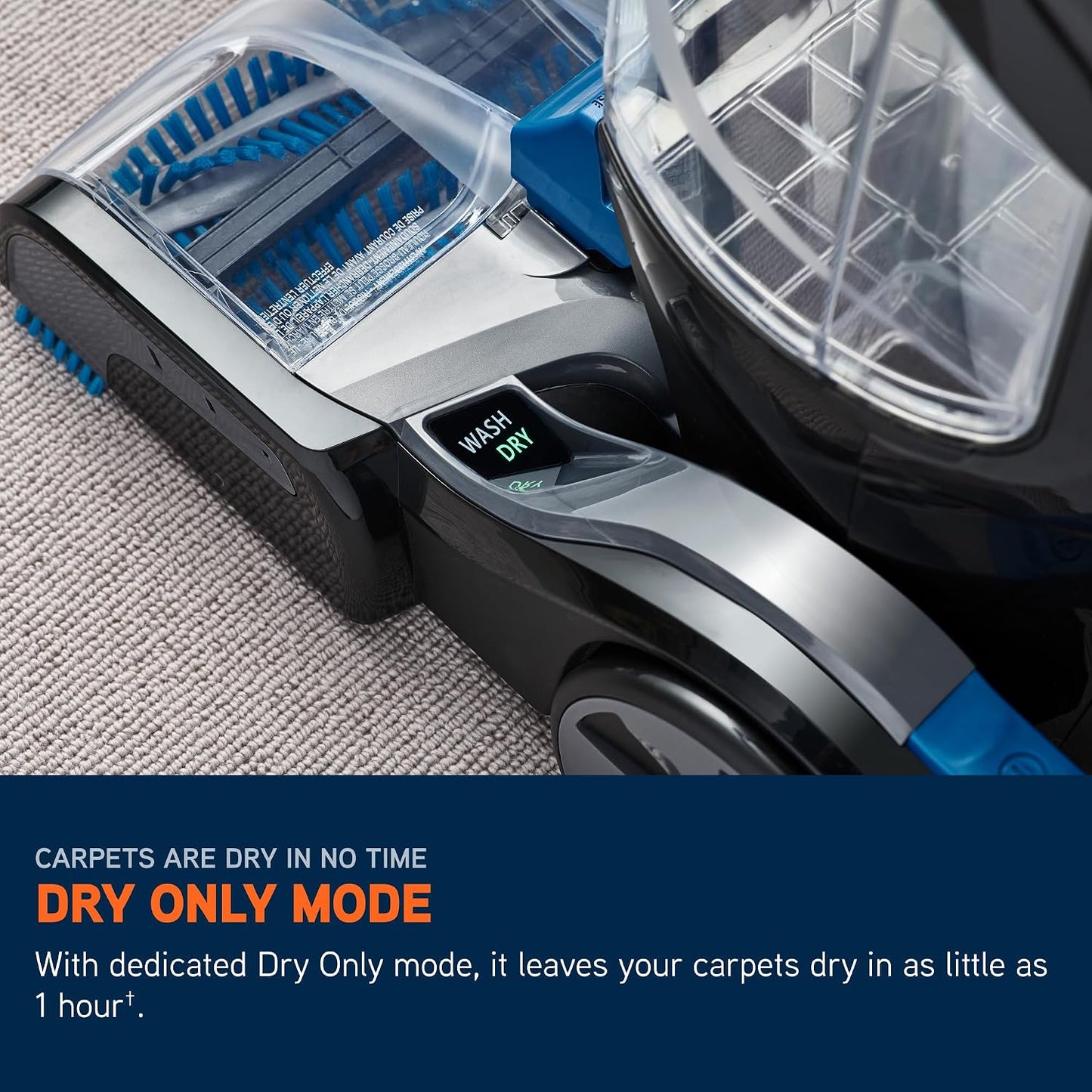 Vax Platinum SmartWash Carpet Cleaner Machine, Rug, Upholstery, Car, Stair Upright Shampooer Washer, Handheld Spot Cleaning, SpinScrub and Wash Tools, Solution, 1200W, 8.5kg, CDCW-SWXS