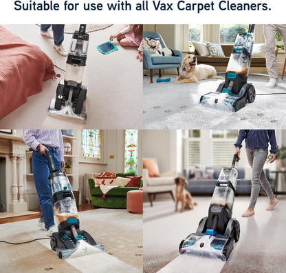 Vax Platinum Antibacterial 4L Carpet Cleaner Solution, Stain Remover Shampoo, Citrus & Blossom Scent, Removes 99.99% of bacteria, Neutralises Pet Odours, 1-9-142405, Blue