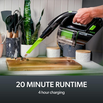 Gtech Multi MK2 K9 | Cordless Handheld Vacuum Cleaner | Reinforced with Aluminium | 22V Li-ion Battery | Powered Brush Bar