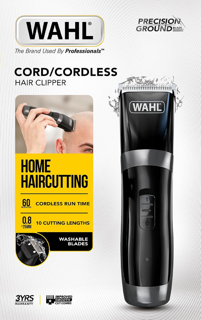 Wahl Cord/Cordless Rechargeable Hair Clipper Kit