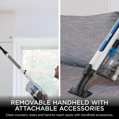 Shark PowerPro Pet Cordless Stick Vacuum Cleaner, Lightweight, Floor Detect Technology, Anti-Hair Wrap Technology, Anti-Allergen Complete Seal, Flexible, Handheld mode, Java Metallic, IZ380UKT