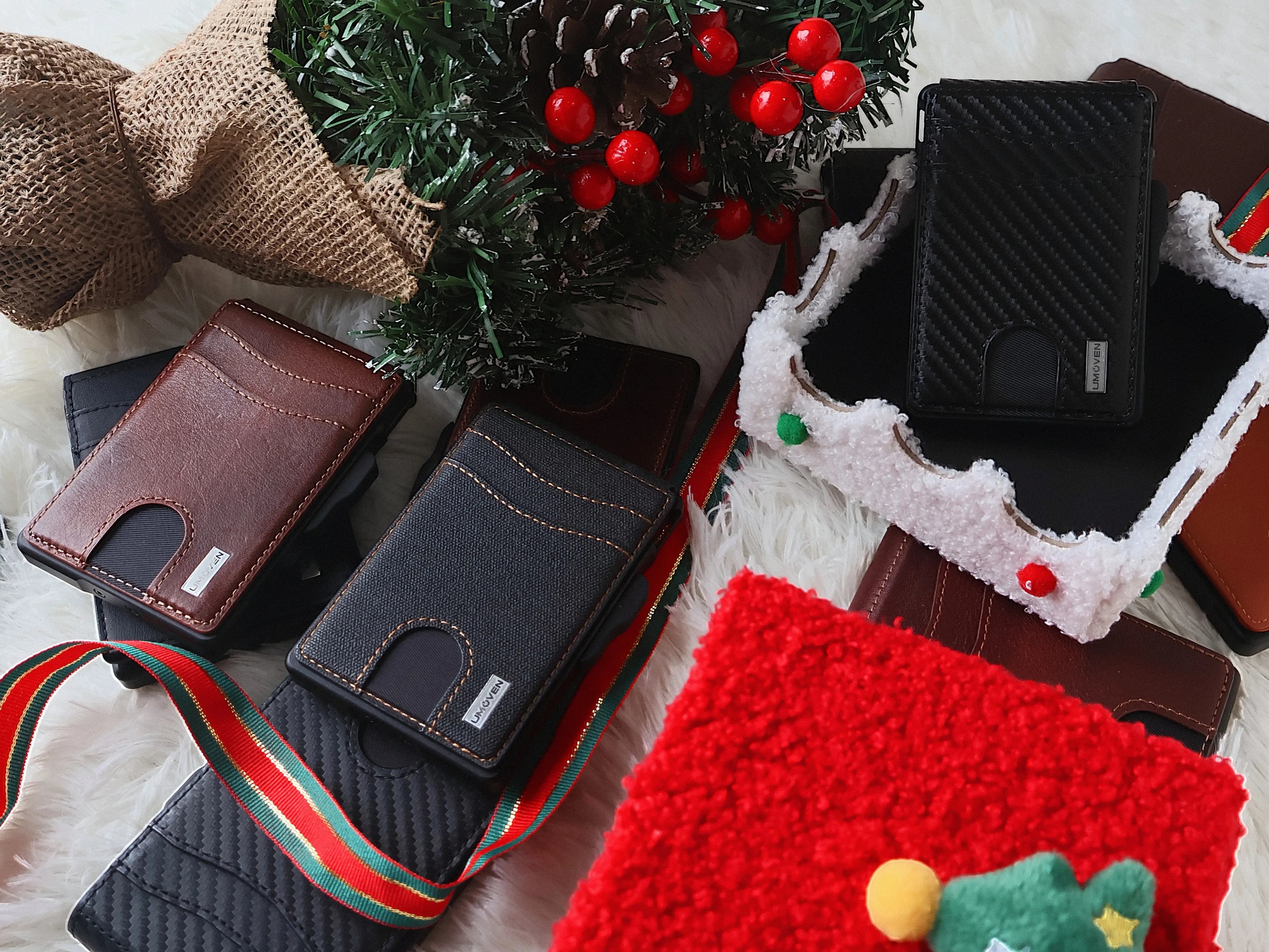 Umoven Wallet for Men - Minimalist Bifold Wallet with RFID Protection