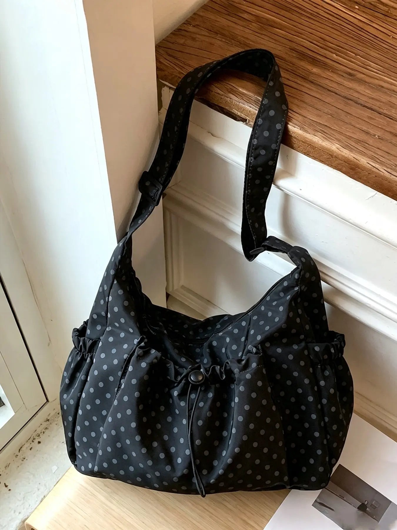Niche Sweet Cool Stylish Simple, Versatile One-Shoulder Messenger Bag, Shoulder Strap Messenger Bag with Adjustable Personality, Retro Plaid One-Shoulder Underarm Bag, Casual and Everyday Suitable for Shopping and Dating, Etc.