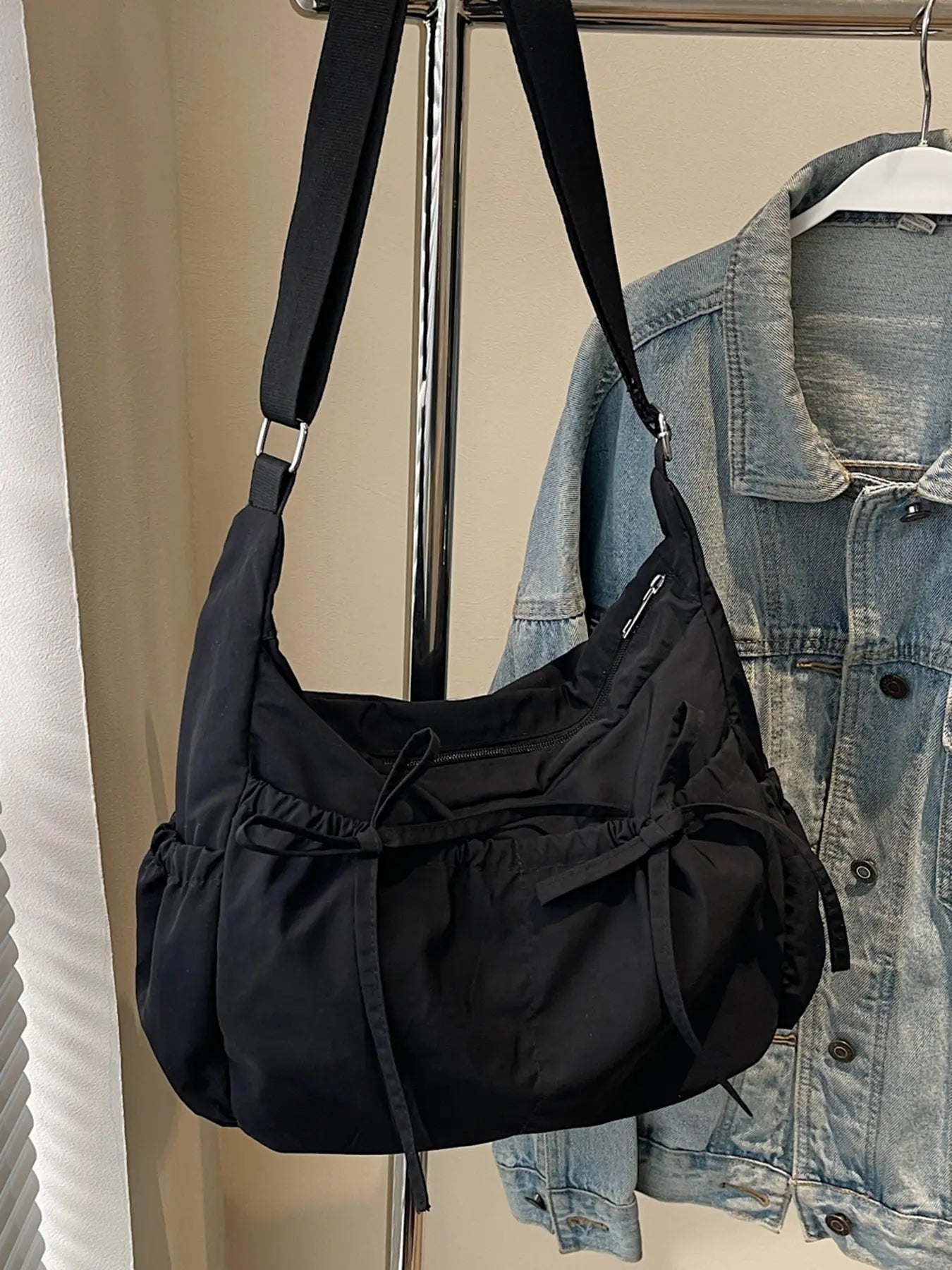 Niche Sweet Cool Stylish Simple, Versatile One-Shoulder Messenger Bag, Shoulder Strap Messenger Bag with Adjustable Personality, Retro Plaid One-Shoulder Underarm Bag, Casual and Everyday Suitable for Shopping and Dating, Etc.